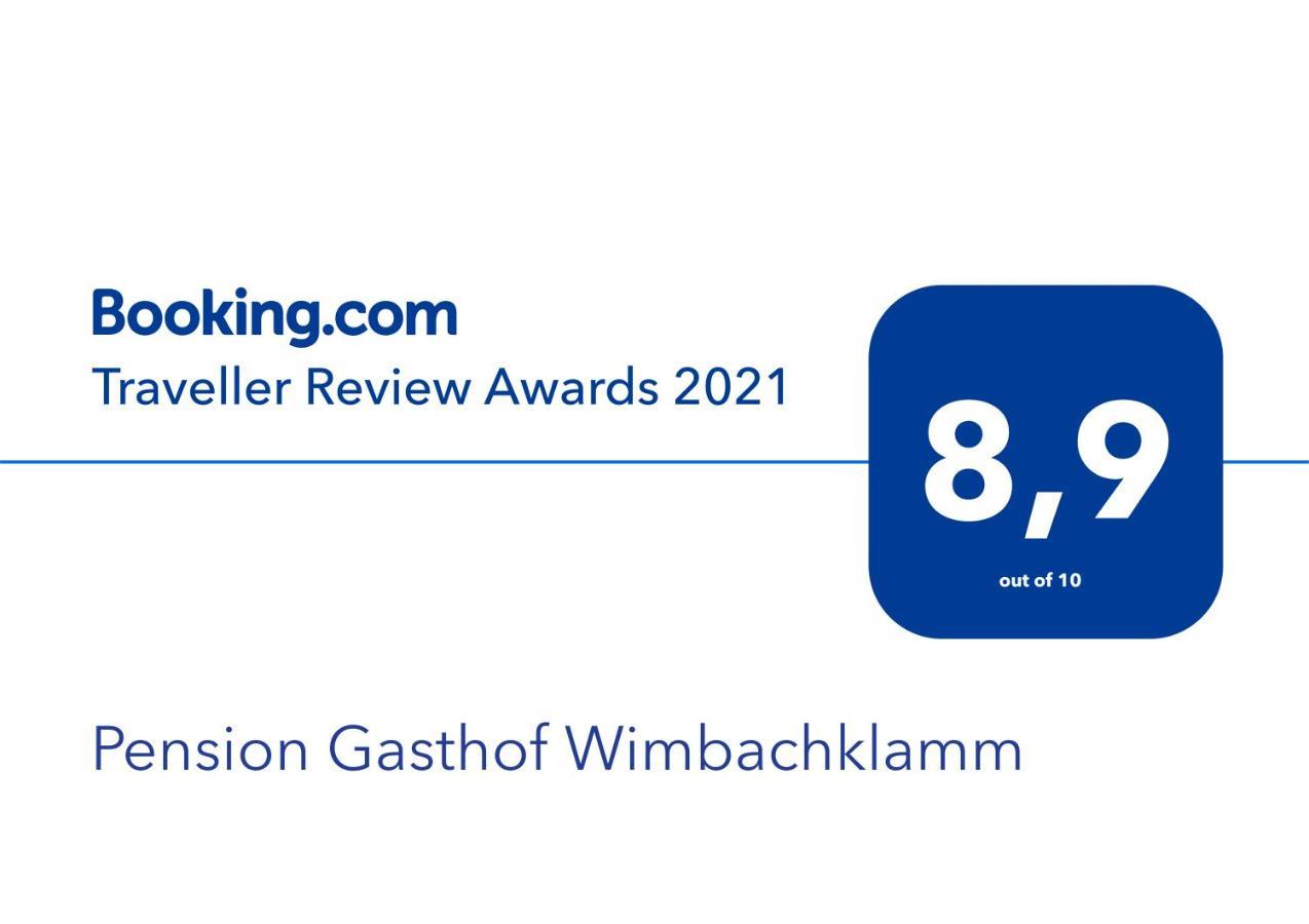 Gasthof Wimbachklamm 람사우 외부 사진